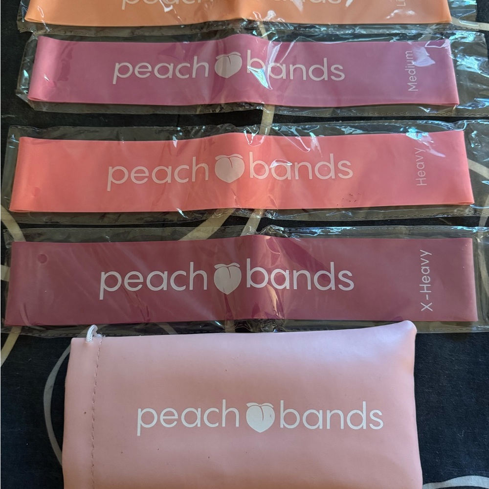 Resistance Bands Set - Pink and Orange